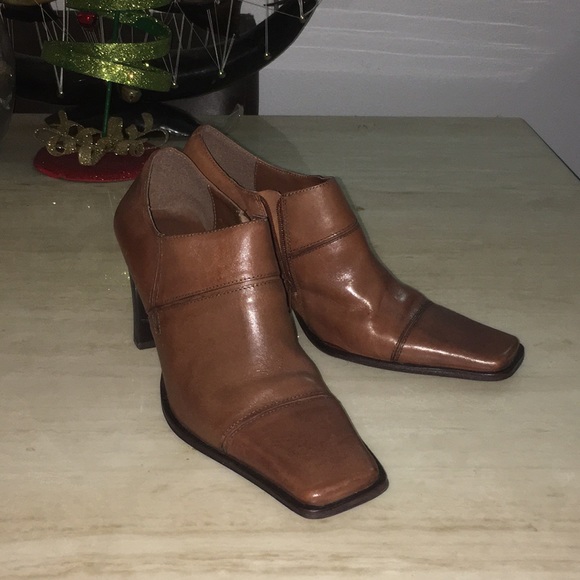 Bakers Shoes - Bakers Brown Leathers Mule